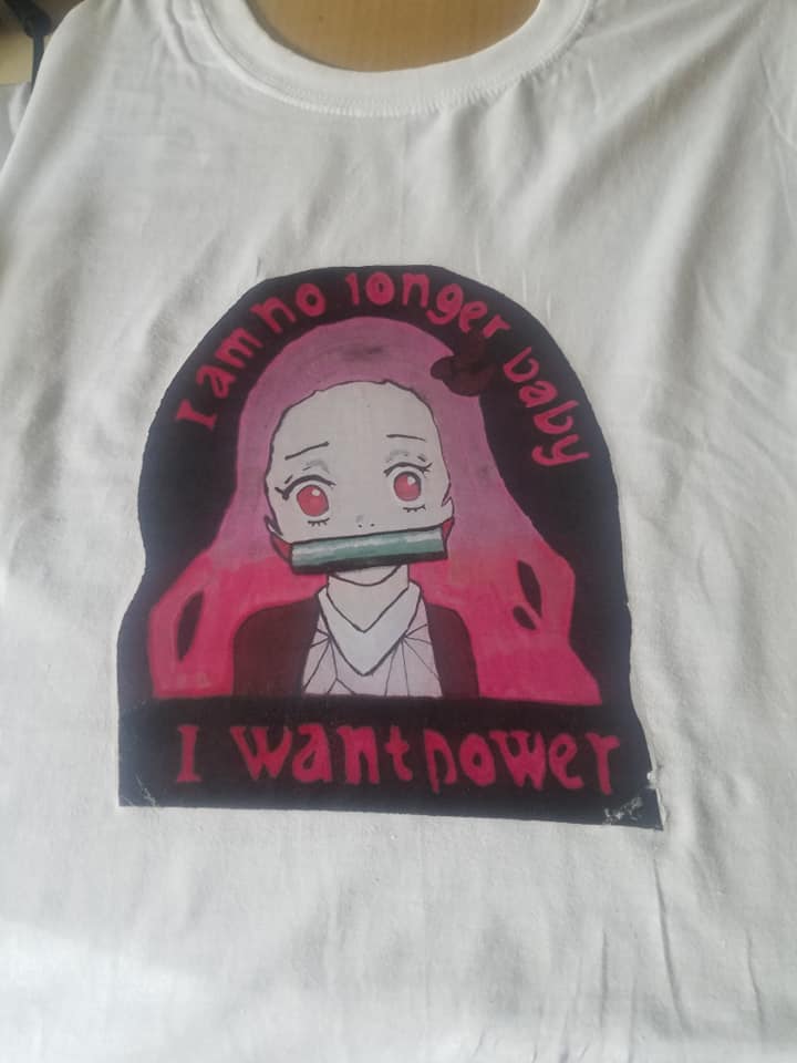 Image of Misprinted Nezuko Shirt 