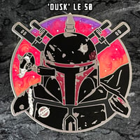 A grade - Shadow Dusk Pearl Black Boba Fett Pin LE 50