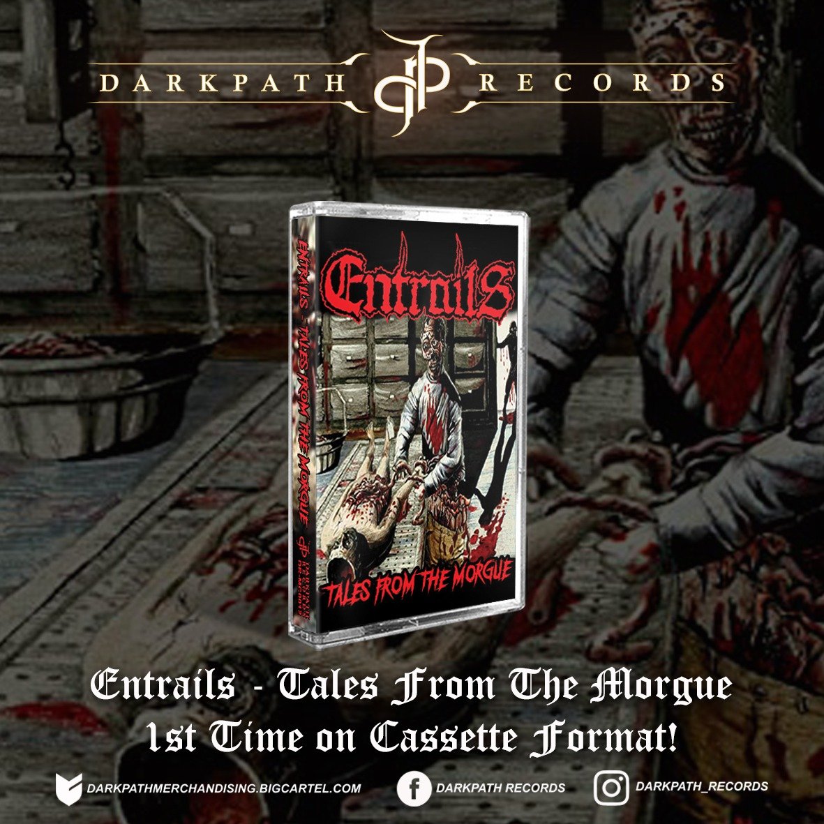 Image of ENTRAILS - 2 Albums Tape