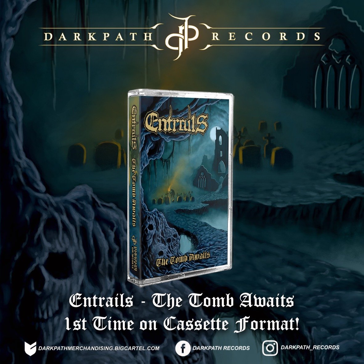 Image of ENTRAILS - 2 Albums Tape