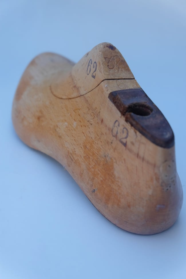 Antique Wooden Shoe Moulds