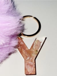 Image of Y Initial Keychain 