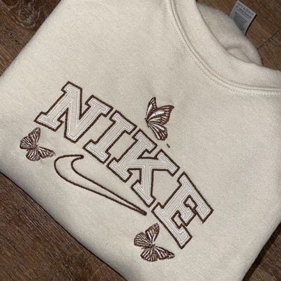 Butterfly Nike Sweatshirt DzCreations