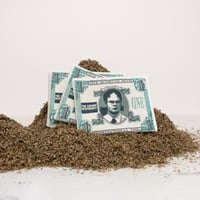 Image 2 of Schrute Buck Catnip Crinkle Cash
