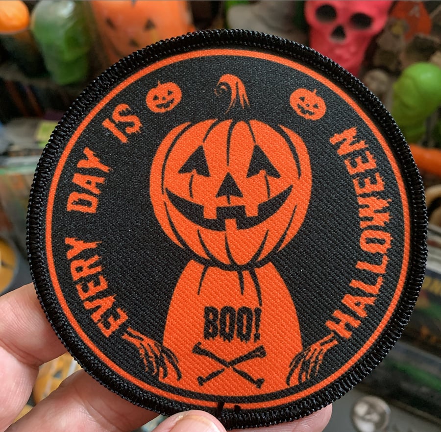 Image of Boo every day is Halloween patch 