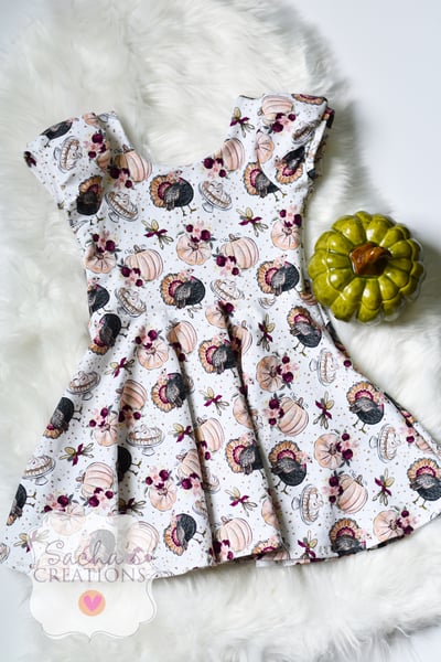 Image of Turkey Twirl Dress