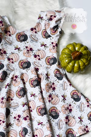 Image of Turkey Twirl Dress