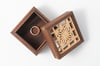 Hand made Keepsake box with Kumiko Lid