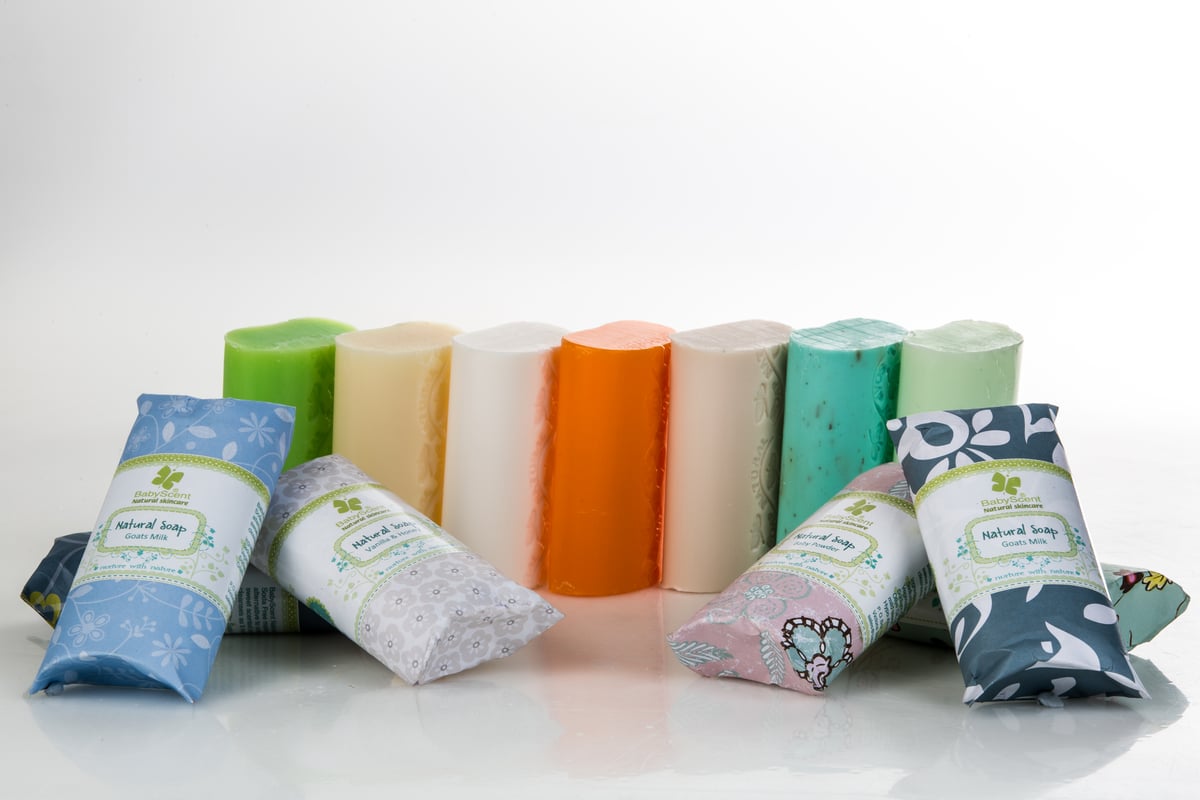 Image of Natural Soaps - Assorted Pack of 10 - unwrapped