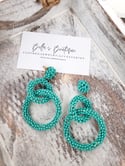 Jade Chandelier Earrings 