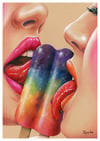 "Fourplay 1" Print (DP446)