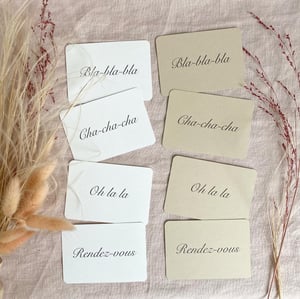 Image of CARTES à messages heureux