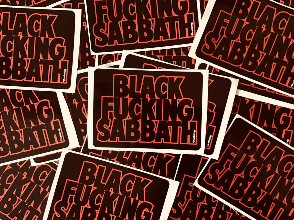 Image of Black Fuckin Sabbath!