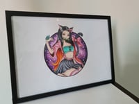 Image 1 of Nezuko  Fanart Poster  