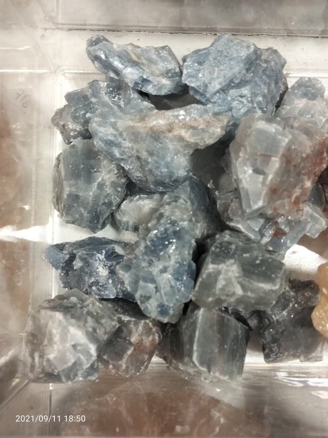 Calcite bleue Brute