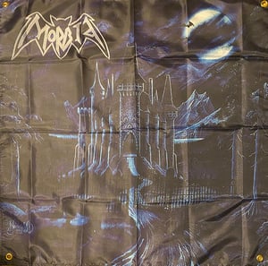 Image of Morbid " December Moon "  Flag / Banner / Tapestry 