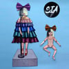 Sia inspired Movable Magnet Doll set + Maddie Ziegler