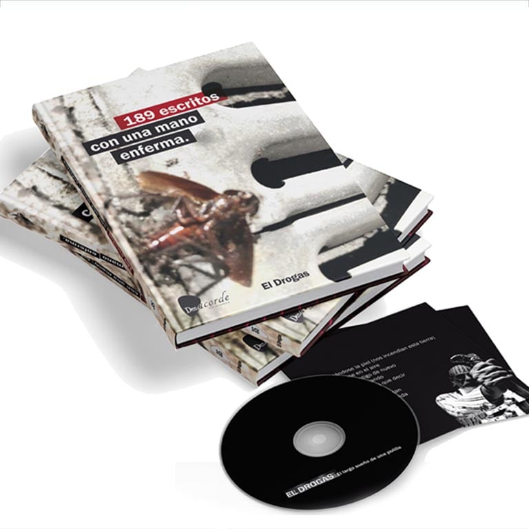Image of 189 escritos con una mano enferma (Libro + Cd)
