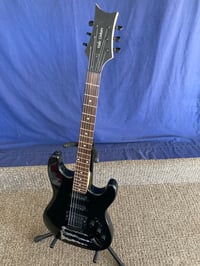 Image 2 of Halo electric guitar, with custom Monster Energy logo, great for a beginner