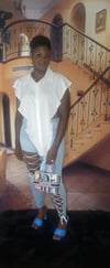 Denim Draw String Jeans