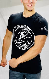 Black TEE- Body and Soul Pure Strength tee 