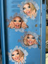 4-Pack Willam Gloryhole Peek-a-Boo Sticker