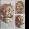 Ogre Head Hook Faux Bronze