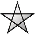 Pentagram Star Mirror