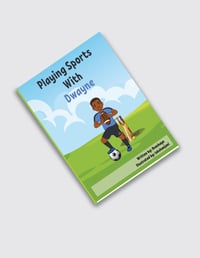 Playing sports with Dwayne 