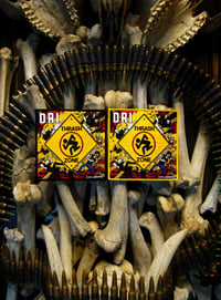 D.R.I. - Thrash Zone Woven Patch