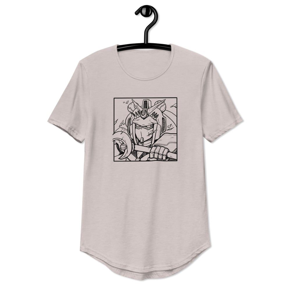 Image of SAILOR GXNDAM Curved Hem T-Shirt