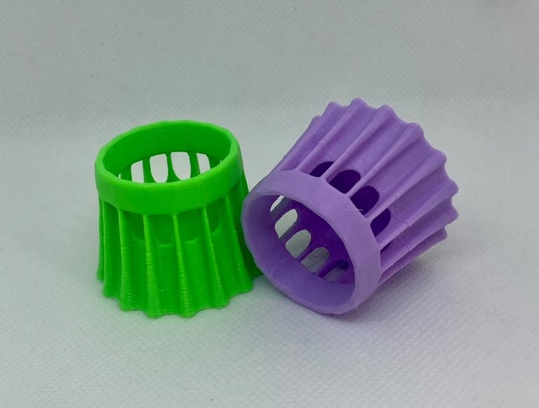 Acrylic Pouring Tool- Sunshine Strainer "Mini" Set of 2