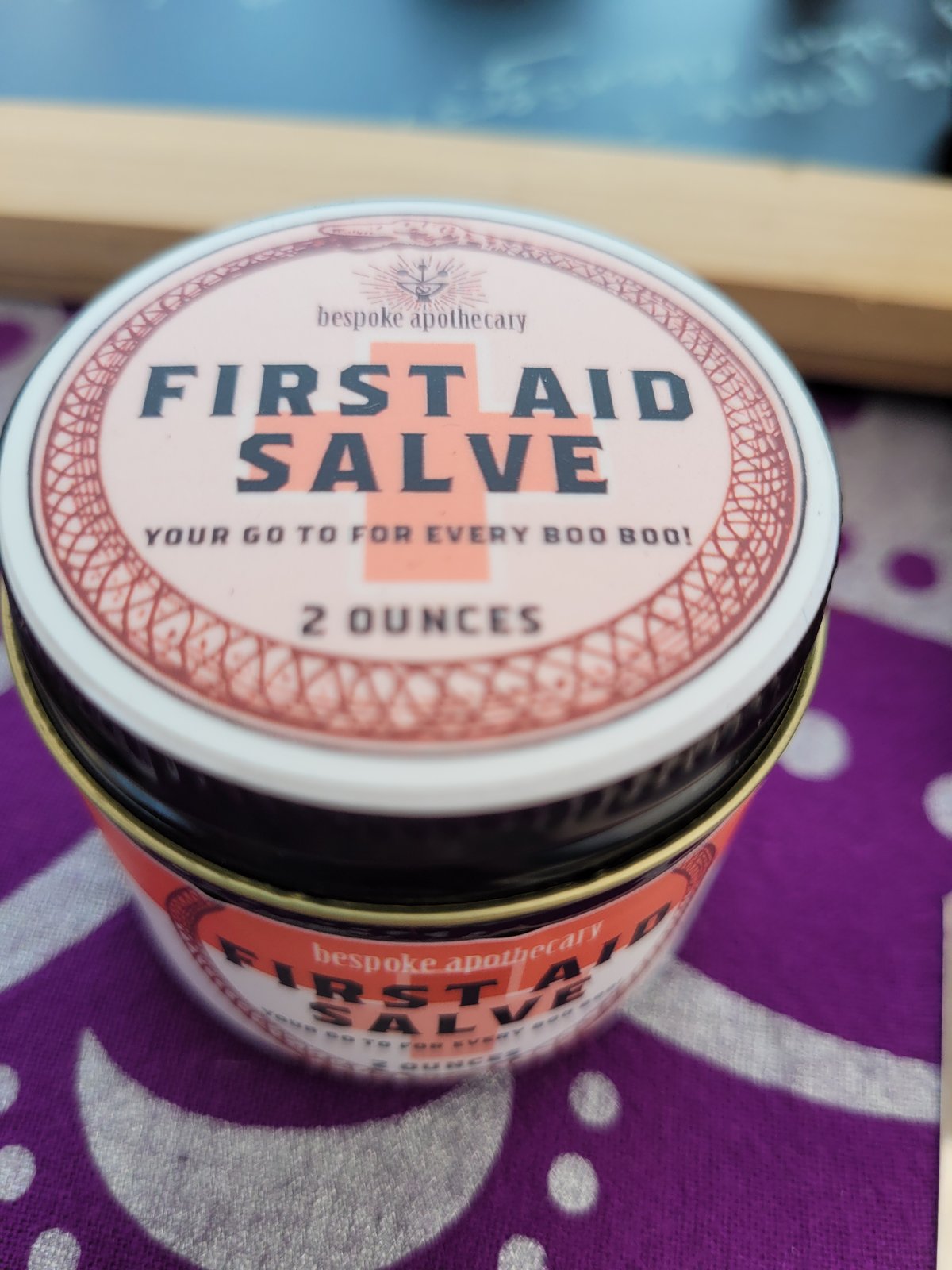 Image of  2 oz. First Aid Salve - With organic Comfrey, Calendula!