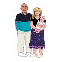 Image 3 of Custom portraits in ink 