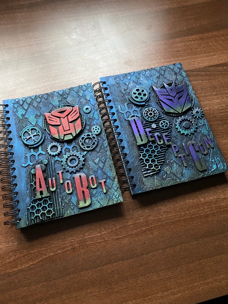 Image of A5 Autobot and Decepticon Sketchbooks 