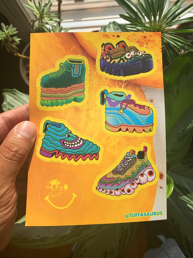 Image of Shoe Sticker Sheet