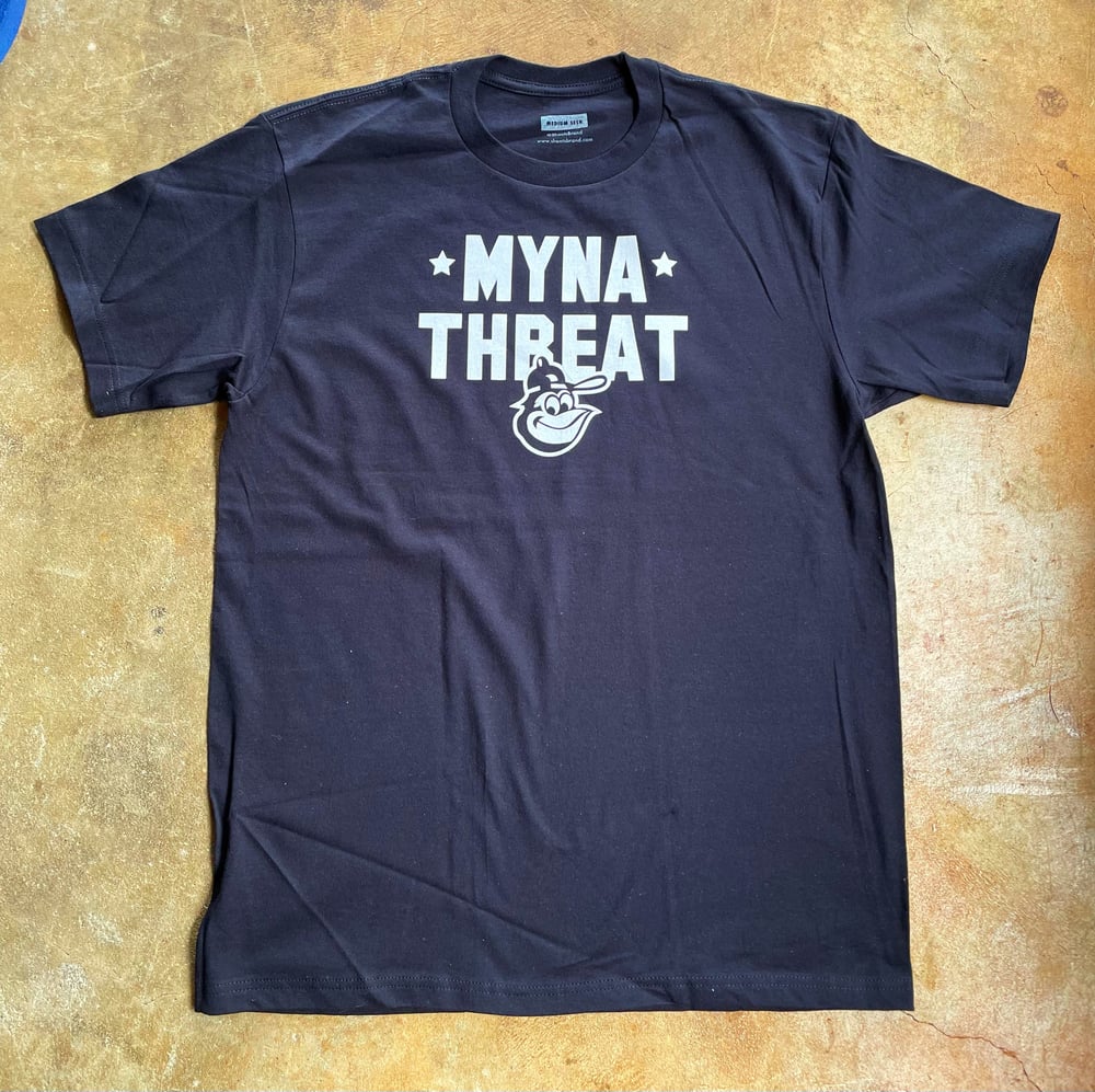 Image of Myna Threat - Black / White