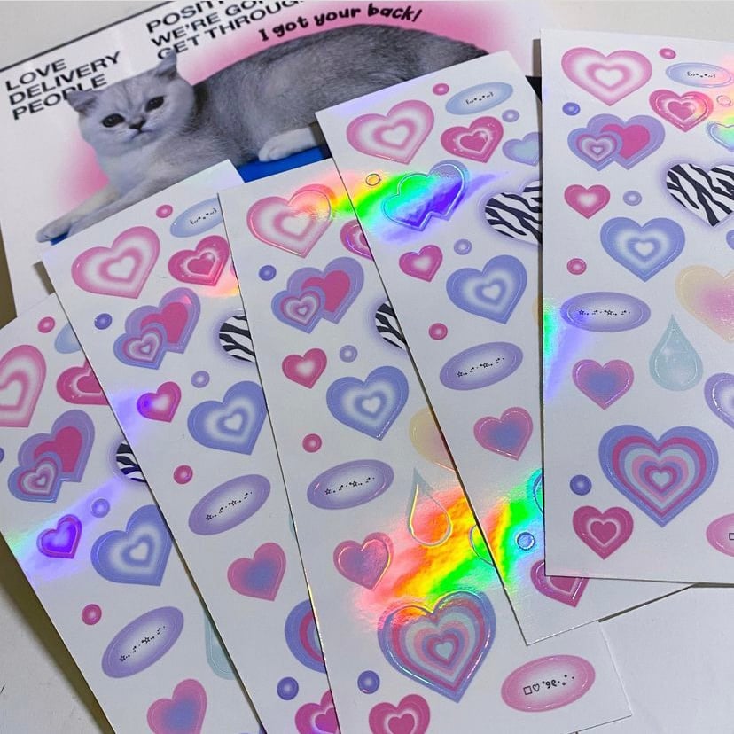Image of POLCO HEARTS seal sticker