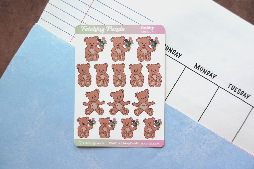 Image of Cubby Planner Stickers