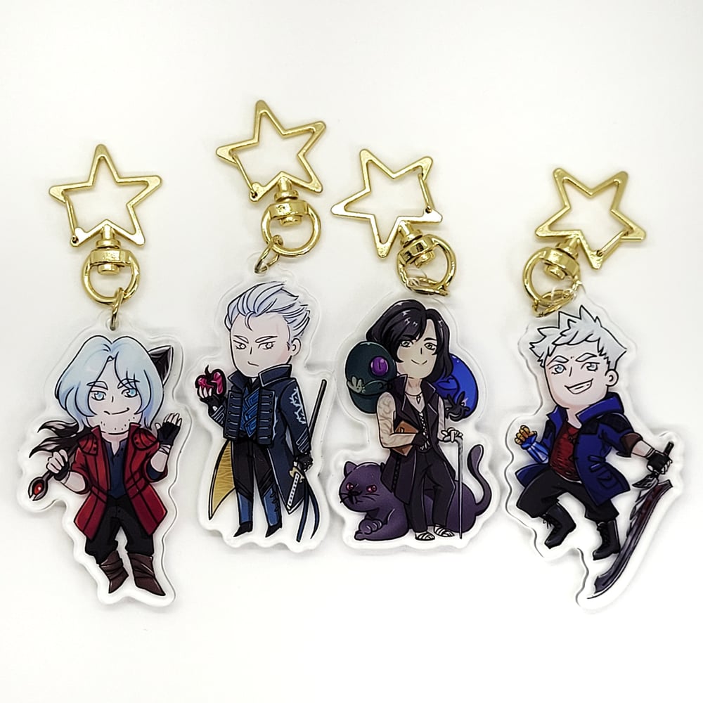 Image of DMC5 Crew and Devil Trigger Charms