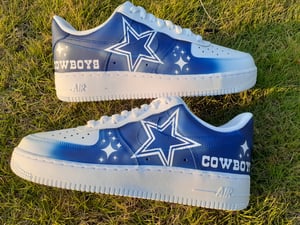 Custom Dallas Cowboys AF1