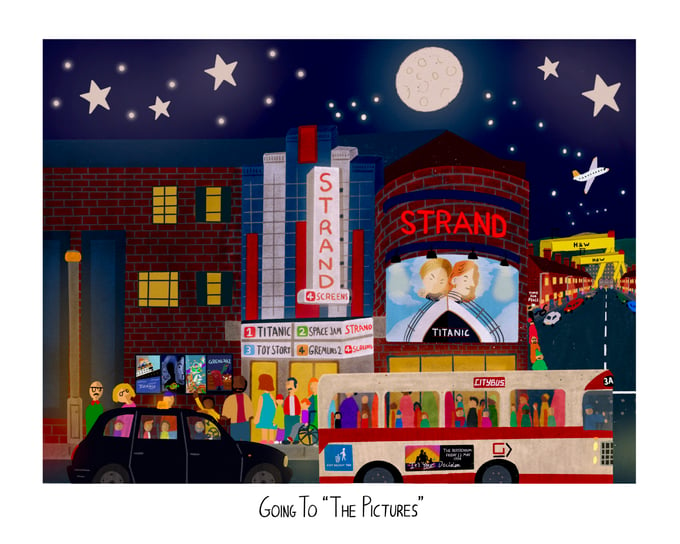 Image of Going to 'The Pictures' (The Strand 1990's)