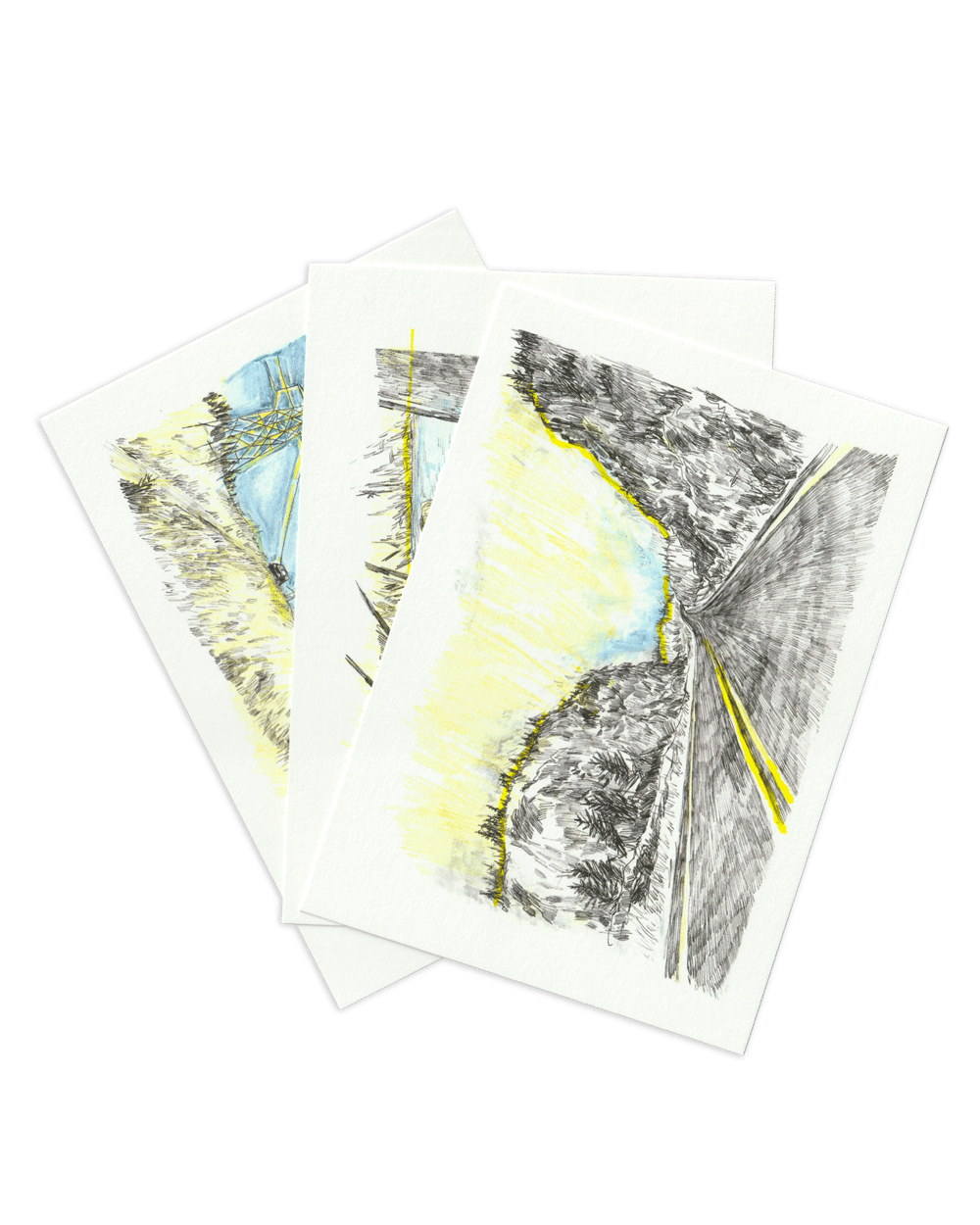 Set d'illustrations de Charlotte Gosselin