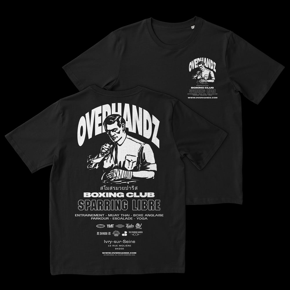 Overhandz - Boxin' Boï Official Black Tee