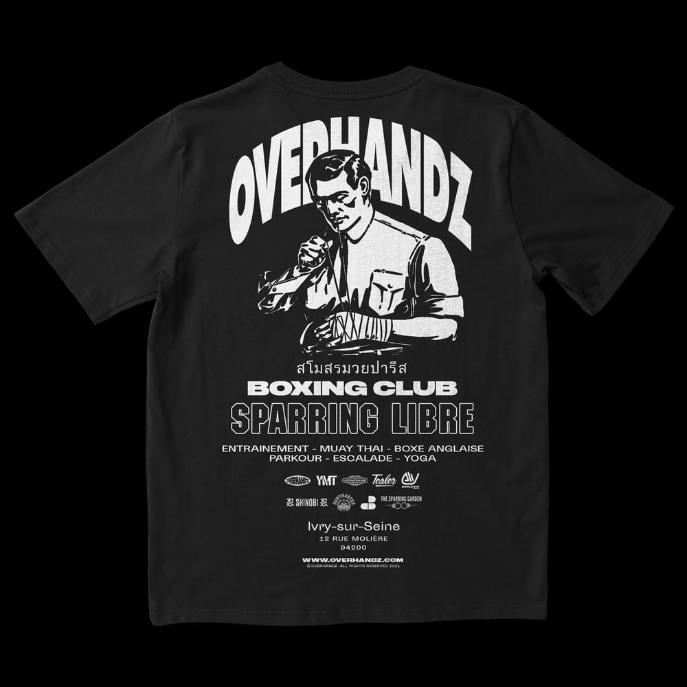 Overhandz - Boxin' Boï Official Black Tee