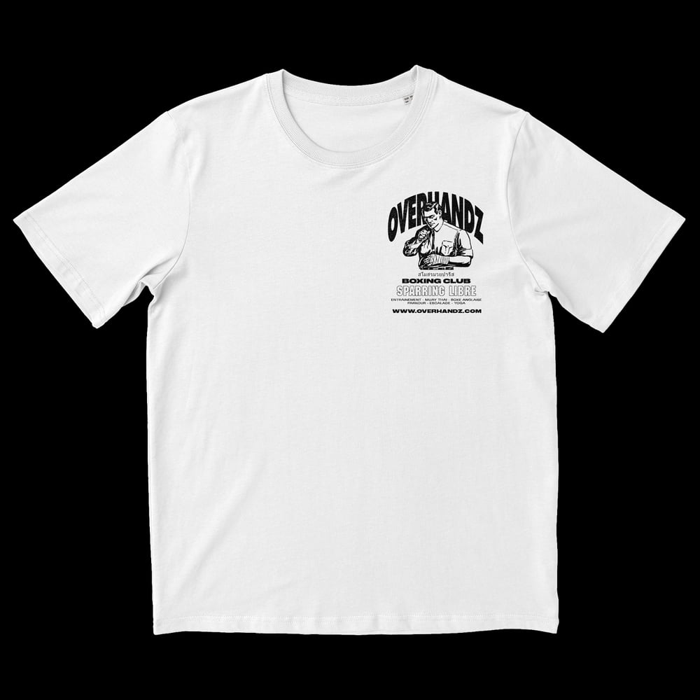 Overhandz - Boxin' Boï Official White Tee