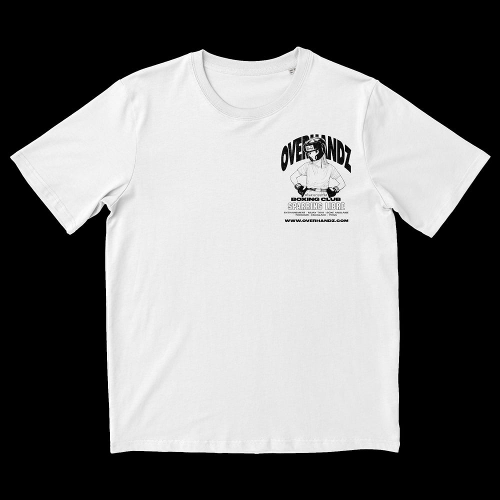 Overhandz - Boxin' Girl Official White Tee