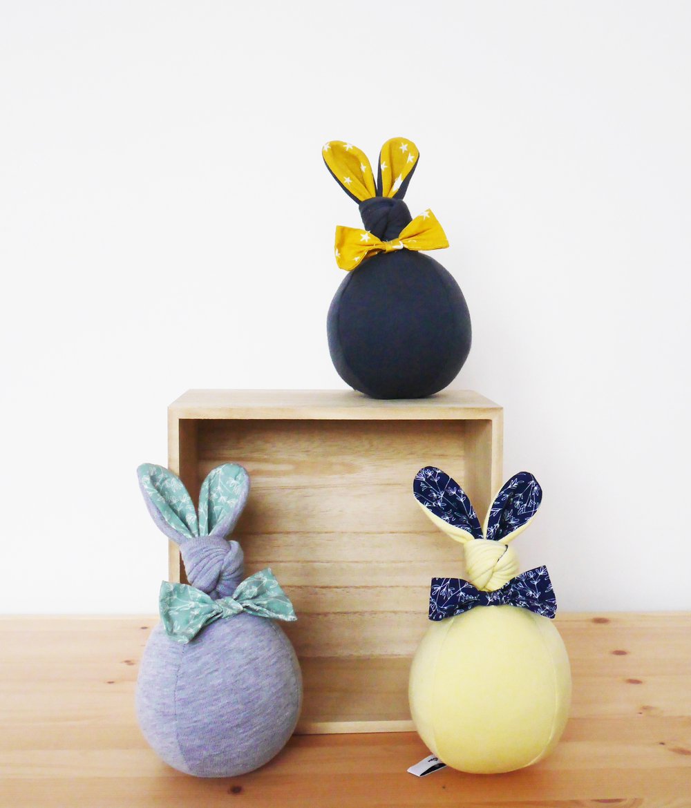 Image of POLI - Round bunny rattle