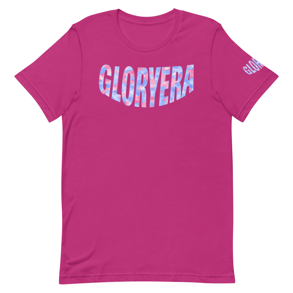 Image of GLORYERA® CREW TEE (BERRY/KOTTON CANDY)