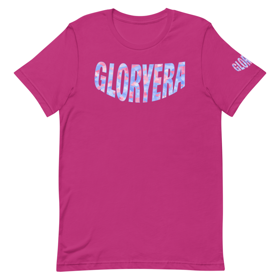 Image of GLORYERA® CREW TEE (BERRY/KOTTON CANDY)